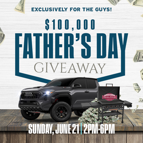 $100,000 Father's Day Giveaway